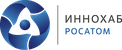 Логотип ООО "Инновационный хаб" Госкорпорации "Росатом"